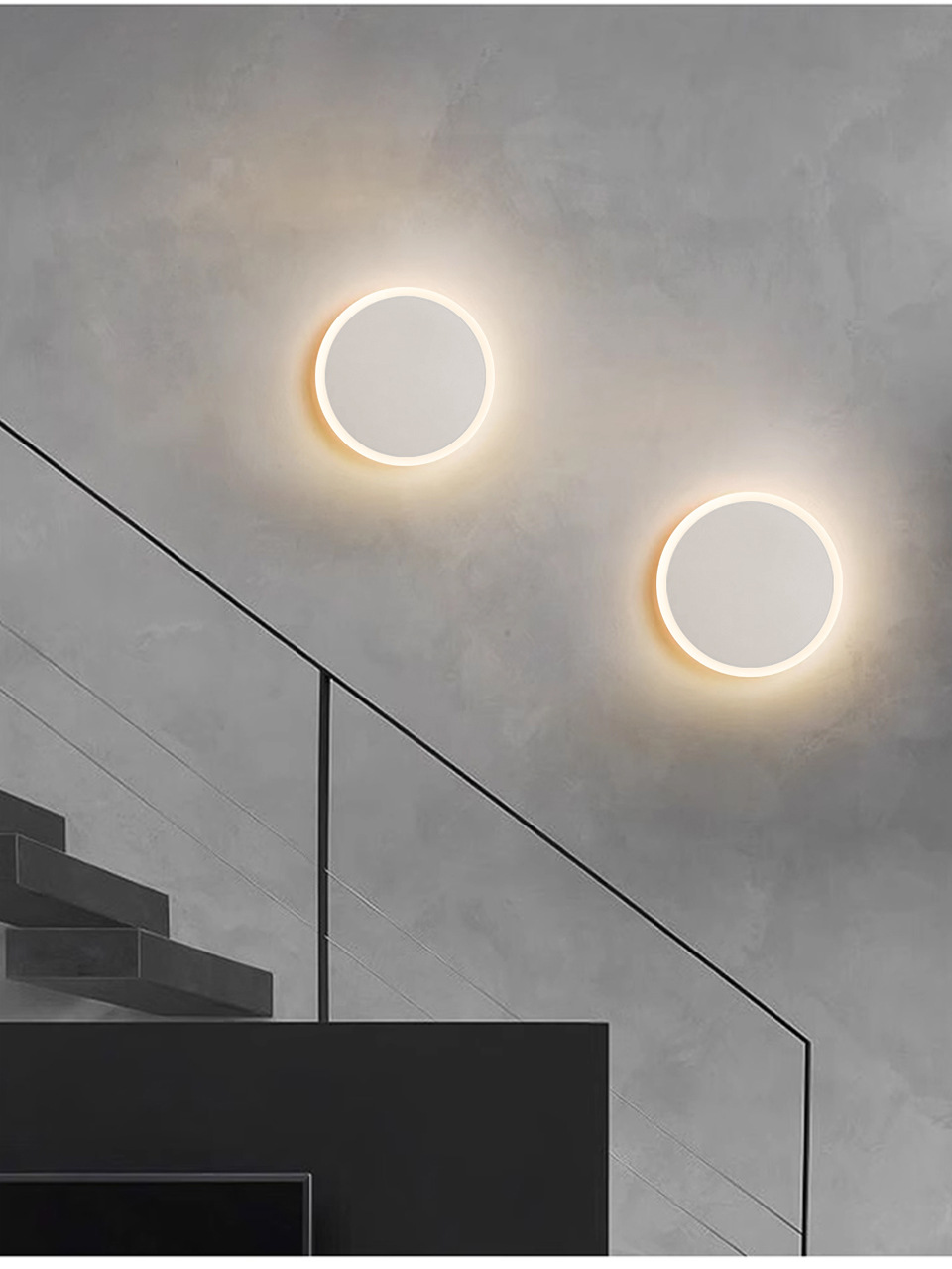 Nordic minimalist led wall lamp ajuste toque moderno dormitorio lámpara de cabecera pasillo salón fondo lámpara cálida decoración pic 9