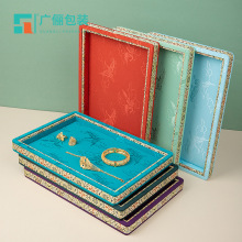 Creative LED light jewelry box, jewelry accessory packaging box, ring box, pendant accessory box, bracelet and necklace storage box pic 2