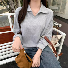 轻薄亲肤V领波点设计感遮肉显瘦打底短袖T恤女夏季新品百搭上衣潮详情9