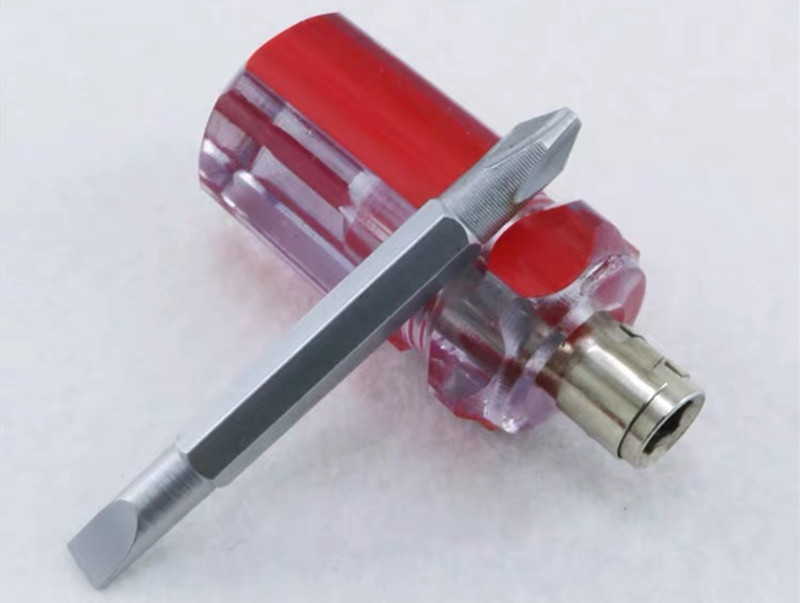 The manufacturer supplies small radish head screwdrivers, cross-head dual-purpose screwdrivers for wholesale at two-yuan stores pic 5