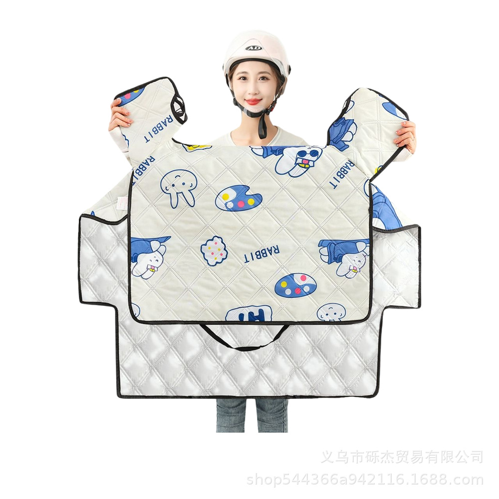 挡风被电动车夏季防晒被 2024新款夏季薄款防晒遮阳电动车挡风被详情3
