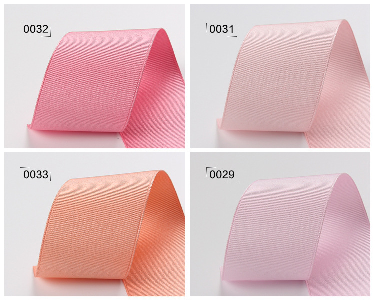 Dingxin Korean woven tape, threaded edge polyester tape, DIY handmade bow, hair accessory, clothing ribbed ribbon, colorful ribbon pic 18