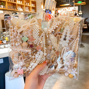 黑色一次性橡皮筋女扎头发高弹力发绳不伤发发圈儿童头绳编发发饰详情2