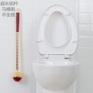 厂家直销卫生间清洁用品不锈钢方头马桶刷 热卖刷子批发详情1