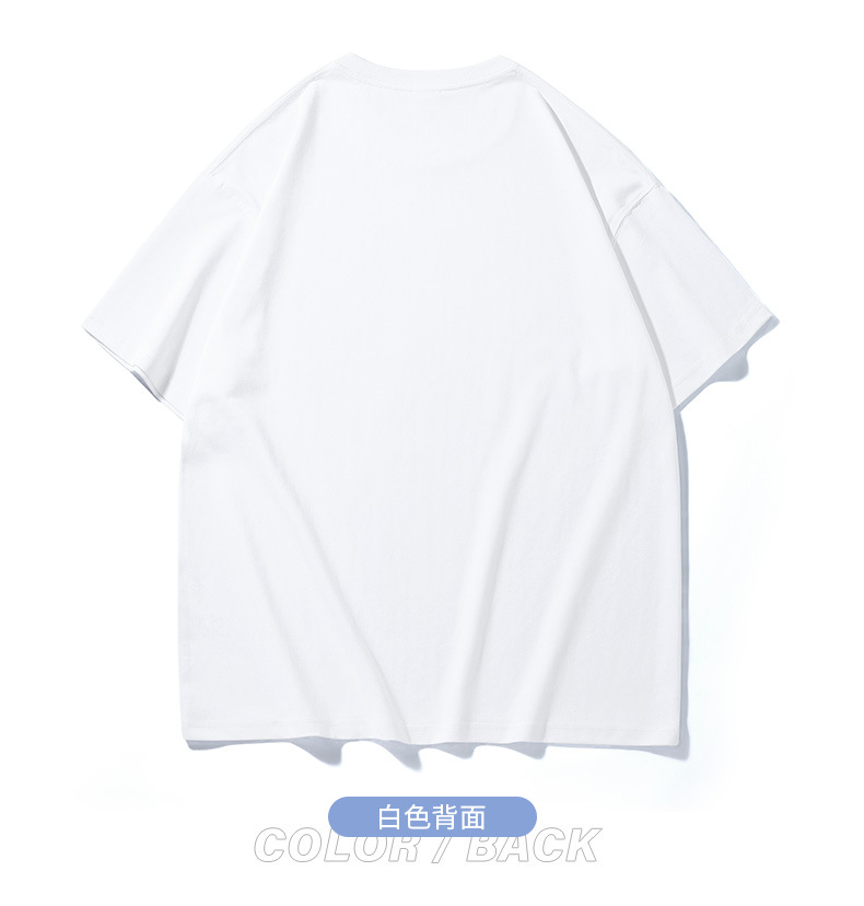 NASA collaboration short-sleeved T-shirt for men, a heavyweight off-the-shoulder pure cotton bestseller with bear print, half-sleeved couple T-shirt for women pic 32