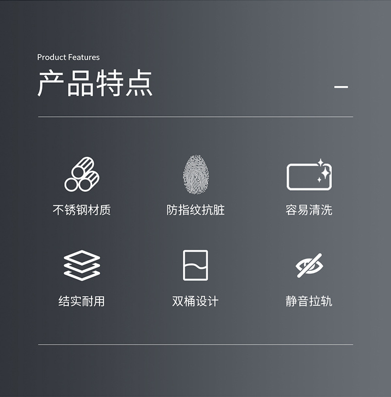 酒店不锈钢垃圾桶商用电梯口商场大堂走廊立式带烟灰缸户外果皮箱详情2