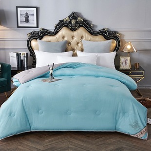 100%纯棉四件套全棉套件学生宿舍三件套单人双人床单被套床上用品详情10