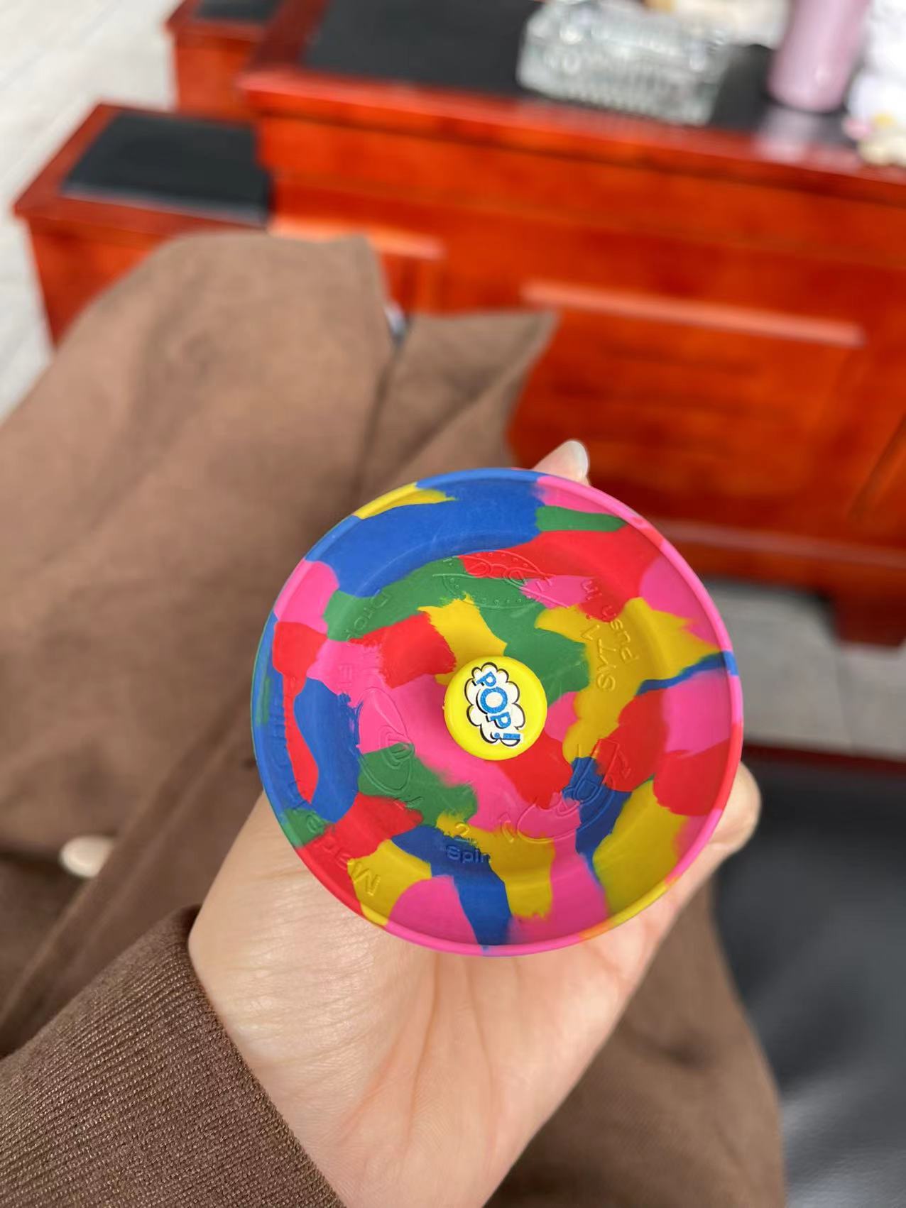 跨境新爆款POPS弹跳半边球弹跳蘑菇球弹力球蘑菇跳球弹力球橡胶球详情5