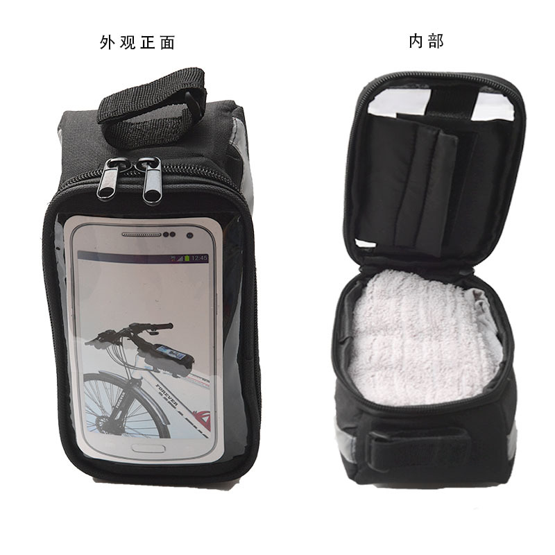 Wholesale of in-stock bicycle riding touch screen packages, sports mountain bike front beam packages, outdoor equipment accessories and upper pipe packages pic 11