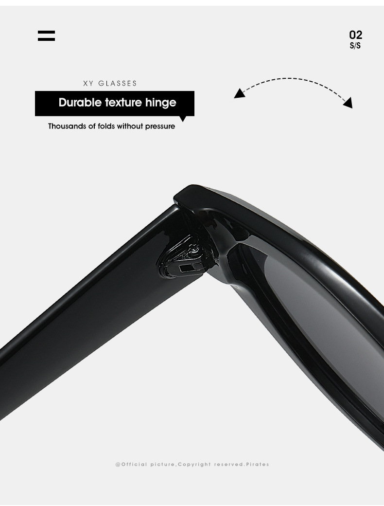 2024新款墨镜女网红同款轻奢高级感墨镜男 潮猫眼墨镜防晒太阳镜详情13