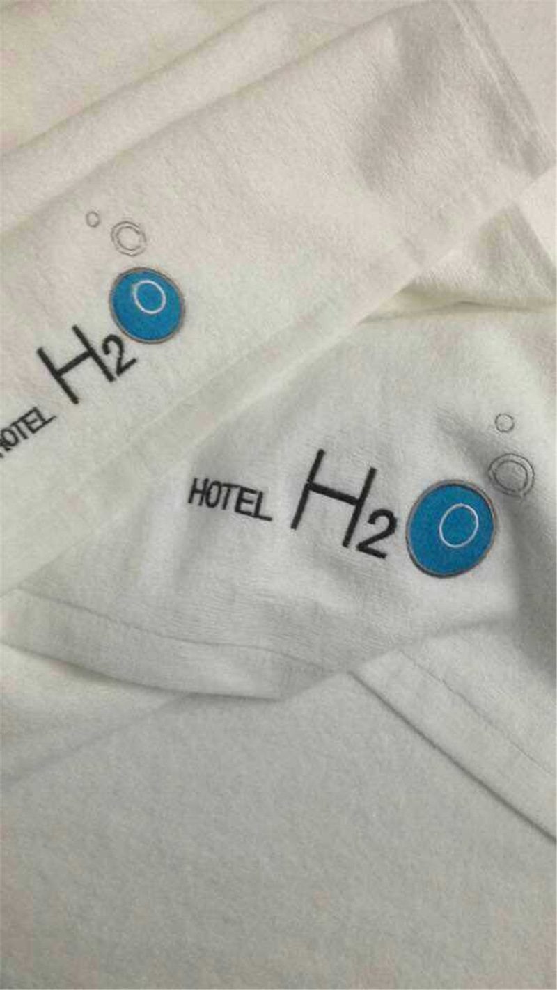 Factory supply of 16-count spiral plain woven pure cotton hotel towels, beauty salon bath towels, hotel and homestay wholesale square towels pic 69