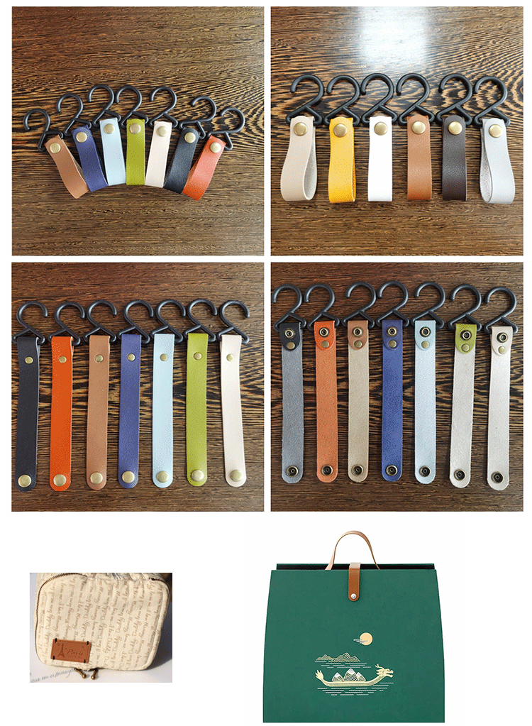 Small household appliances, leather, Bluetooth speaker, coffee-colored, lychee patterned, oil-edge imitation leather handle strap pic 2