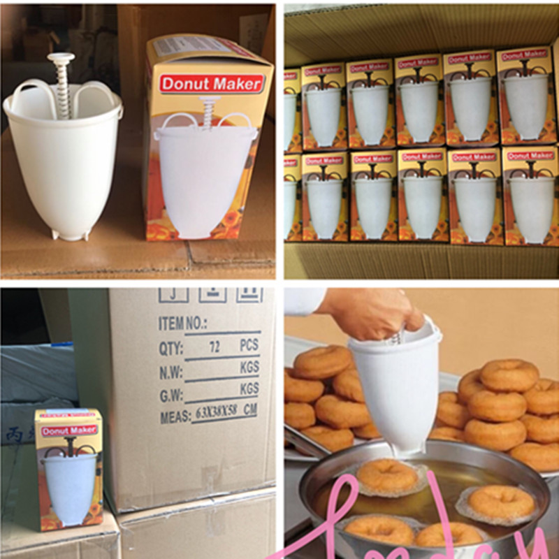 Donut mold D onut Make maker DIY baking tool milking machine baking mold pic 15