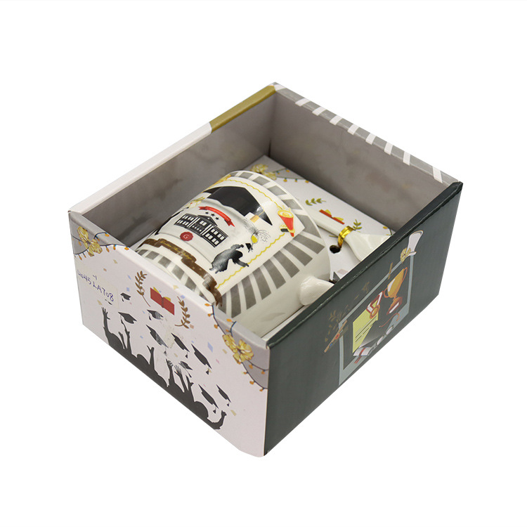 Graduation cup, Doctor cup, graduation gift cup, coffee cup with spoon, doctor cap cup pic 5