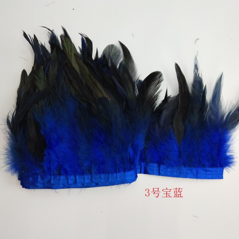 Feather fabric straps, fabric edges, clothing accessories, woolen strips, diy landscape decoration handicrafts and accessories from the manufacturer pic 9