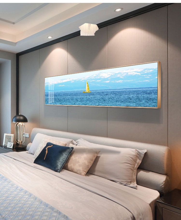 Hotel decorative paintings, hotel bedroom bedside abstract wall paintings wholesale, Nordic modern and simple sofa background wall paintings pic 12