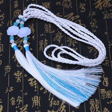 厂家直销金属流苏穗涤纶特细丝中国结流苏汉服古装服饰香包吊须详情5