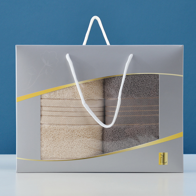Pure cotton towel gift box, single piece thickened absorbent, opening event group purchase gift towel wholesale pic 14