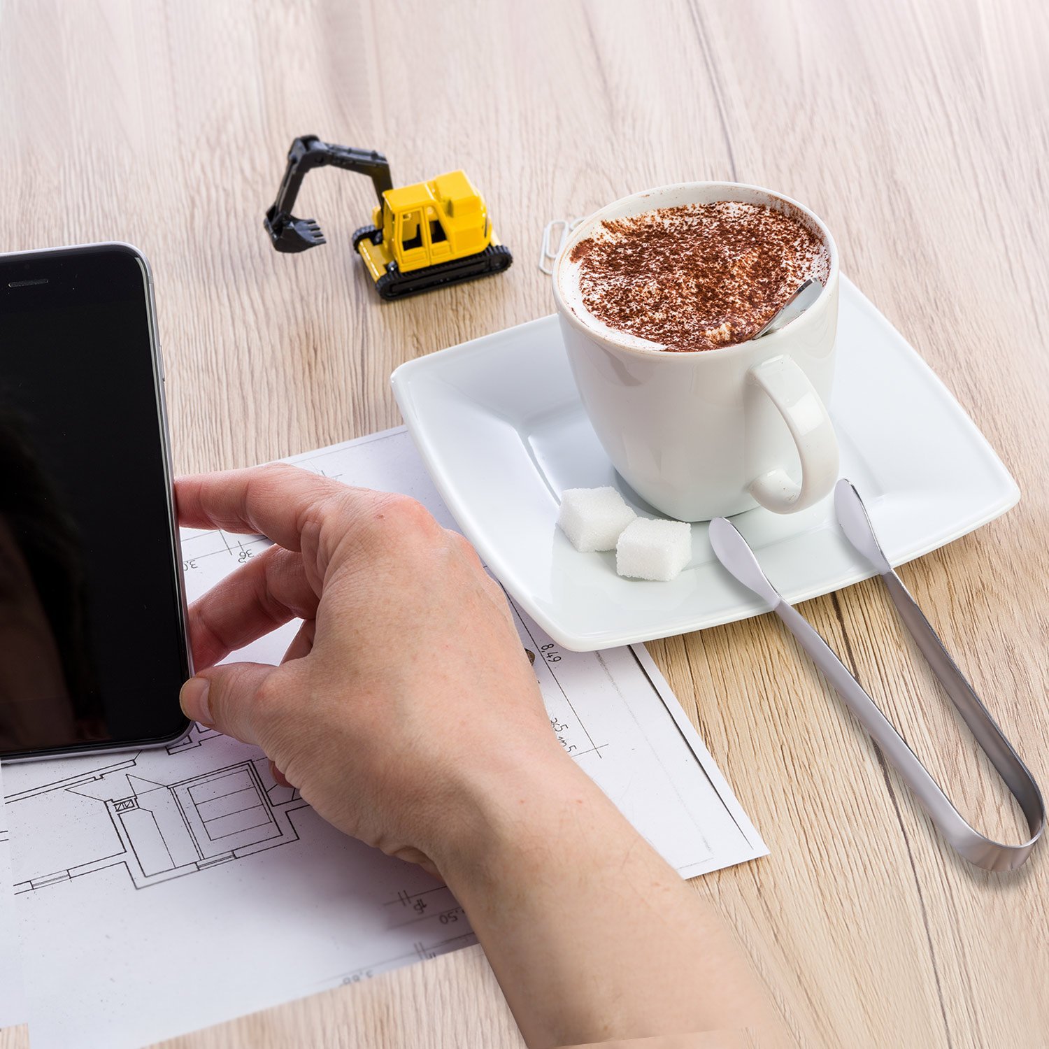 410不锈铁/304不锈钢方糖夹小冰夹 现货加厚没毛刺冰块冰桶夹子冰钳详情25