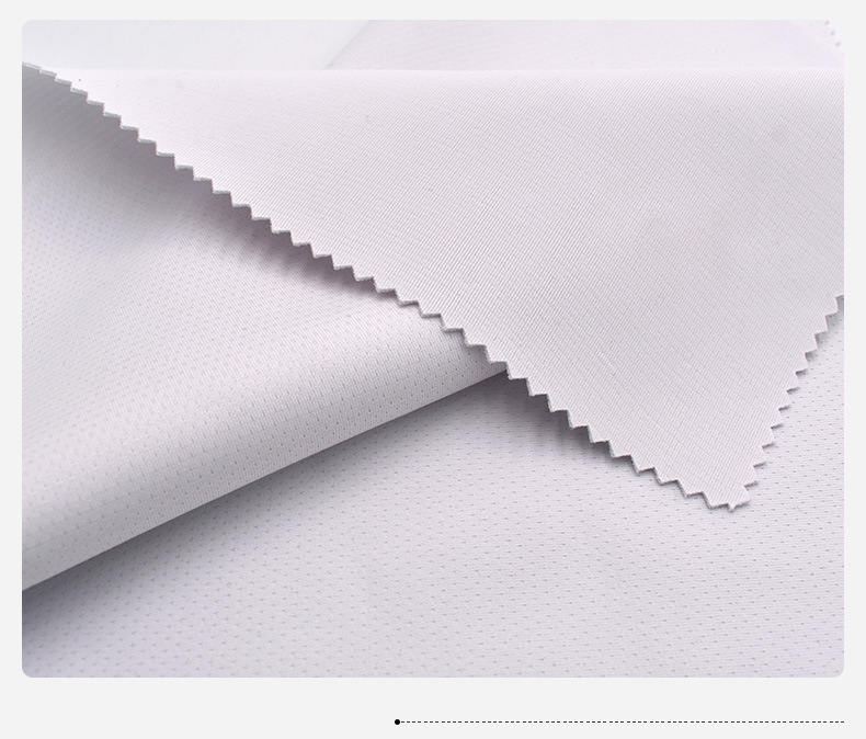The jacquard mesh air layer health fabric with South Korean silk screen holes is breathable and can be used to create an antibacterial and cool sensation pic 10
