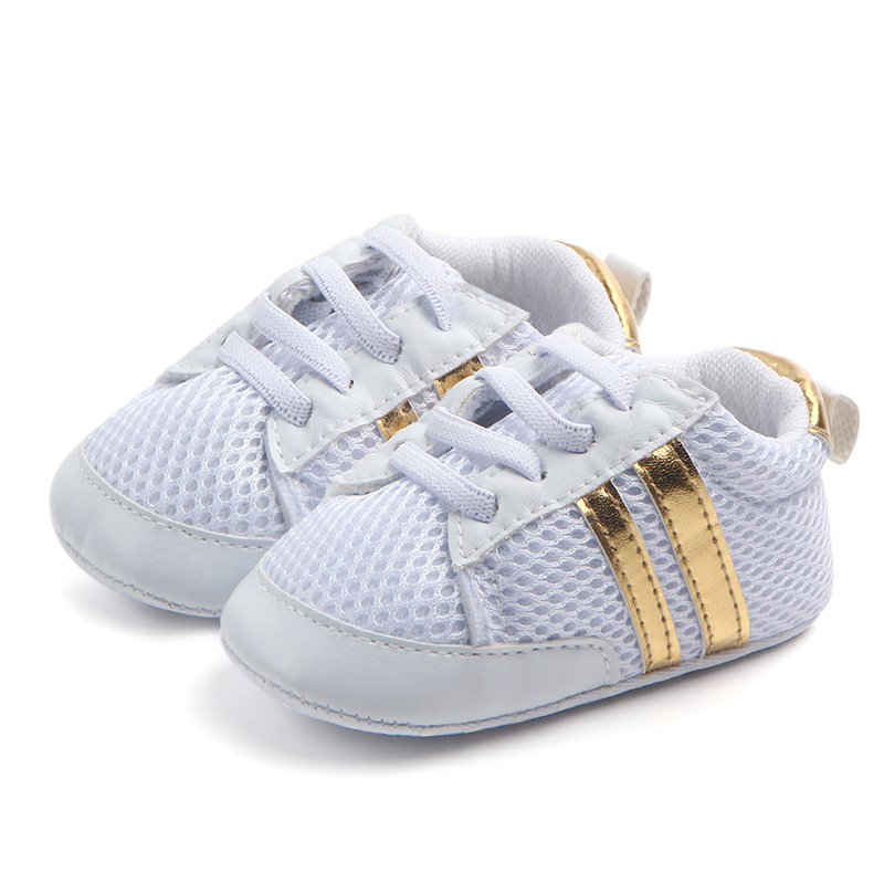 Wholesale spring and autumn breathable mesh baby shoes, soft-soled anti-slip baby walking shoes, casual 0842 pic 16