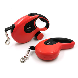 宠物牵引器 宠物狗狗自动伸缩牵引绳 骨头印花遛狗绳狗链子狗绳子详情2