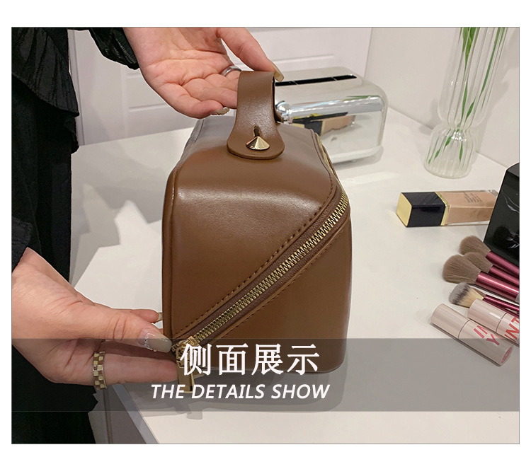 化妆包女大容量高级感新款便携旅行洗漱包学生化妆品收纳袋超火详情5