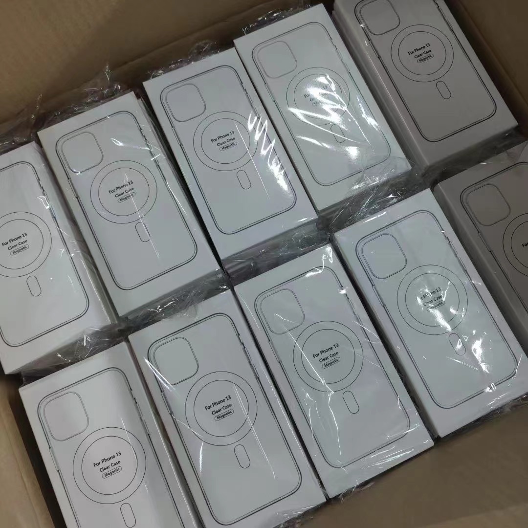 Suitable for iPhone15 Pro phone cases, Apple 14pro wireless charging transparent magnetic case, MagSafe phone case pic 16