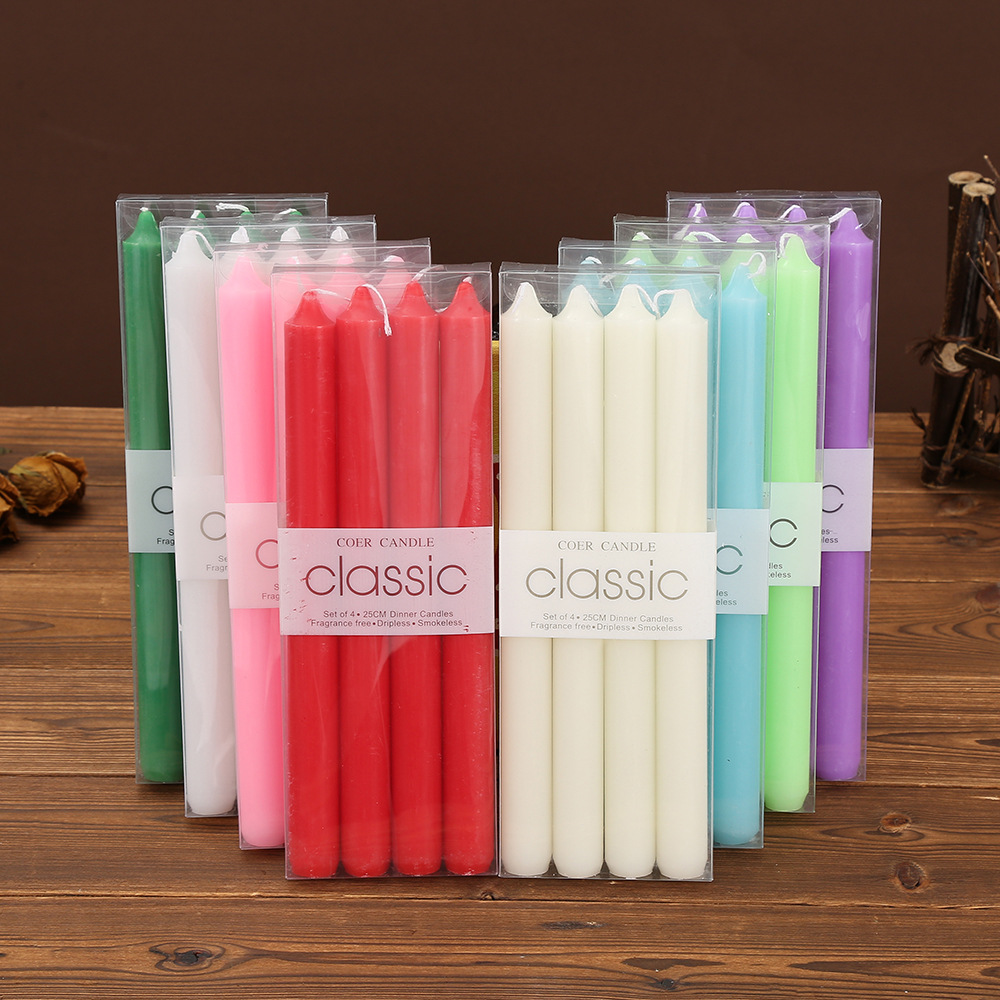 欧式无烟杆蜡 西餐厅婚庆长杆蜡烛 浪漫烛光晚餐装饰品烛台蜡烛详情1