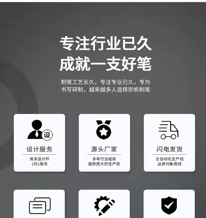 中帆中性笔ZF3235卡通火鸡黑色笔萌宠火鸡可爱签字黑色水笔0.5mm详情21