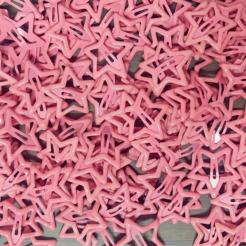 星星发夹y2k多巴胺卡子女儿童配饰头饰bb刘海夹五角星鸭嘴夹批发详情37