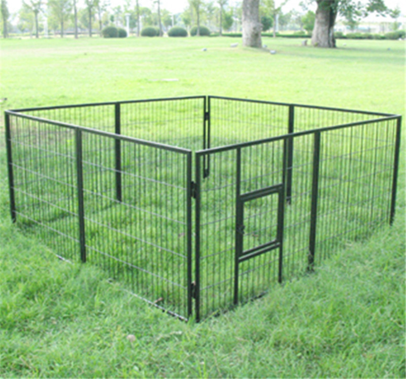Wholesale Baojie high-end pet dog cages, assembled cages, wire cages, thickened pet cages pic 9