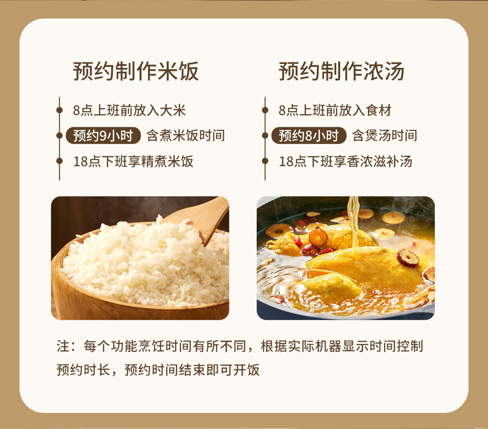 绑定双胆电饭煲 家用电饭煲不粘锅 智能电饭锅多功能一体锅大容量详情14