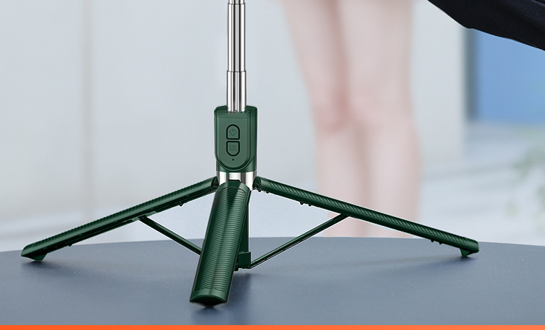 Mobile phone, selfie stick, Bluetooth, Douyin, live streaming, all-in-one retractable portable camera, photography stand, tripod, universal pic 121