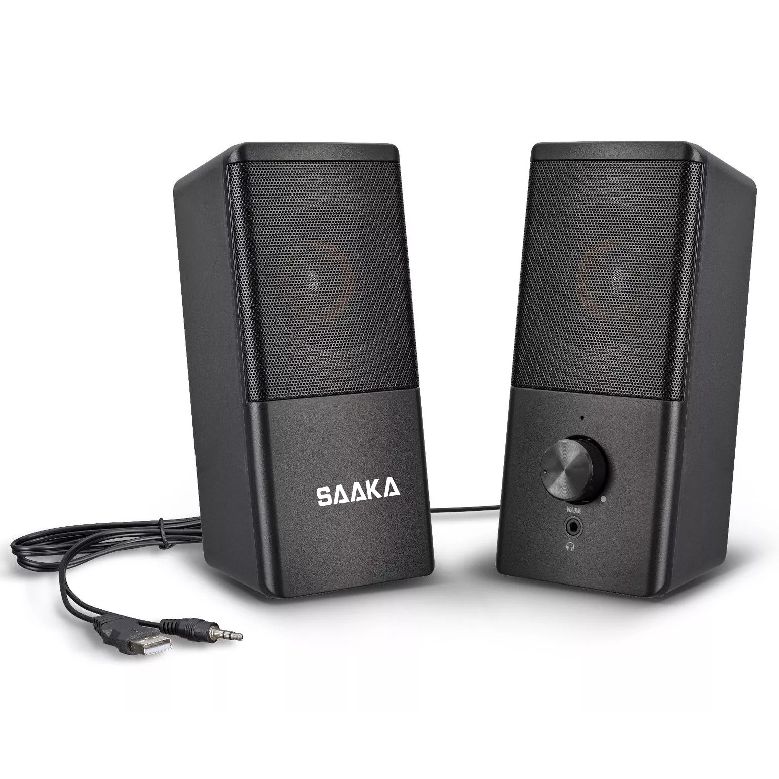 SAAKA 笔记本台式电脑组合音箱 户外家用2.0小音箱重低音炮 跨境详情5