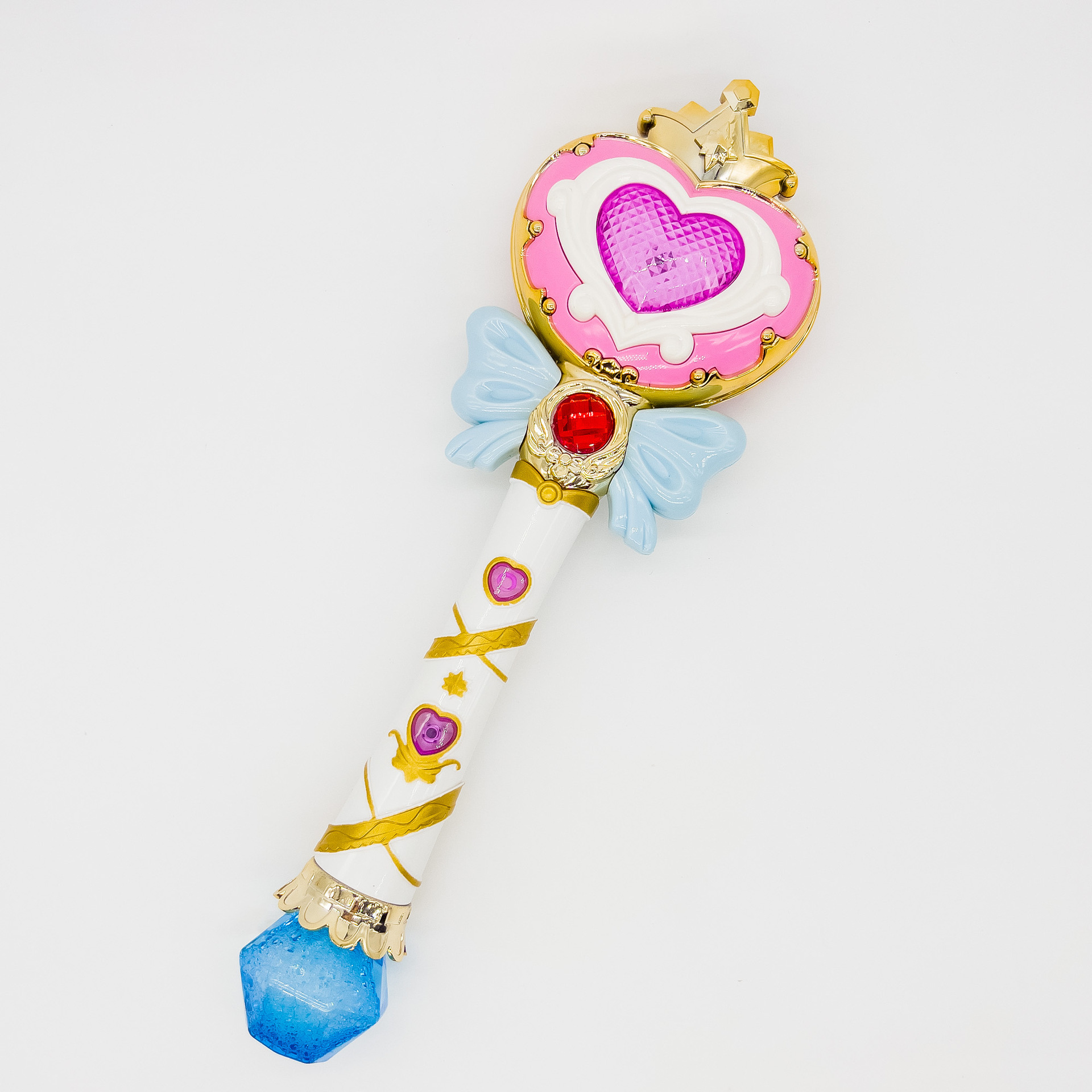 新款儿童声光魔法棒公主仙女手持泡泡机全自动吹泡泡女孩户外玩具详情8