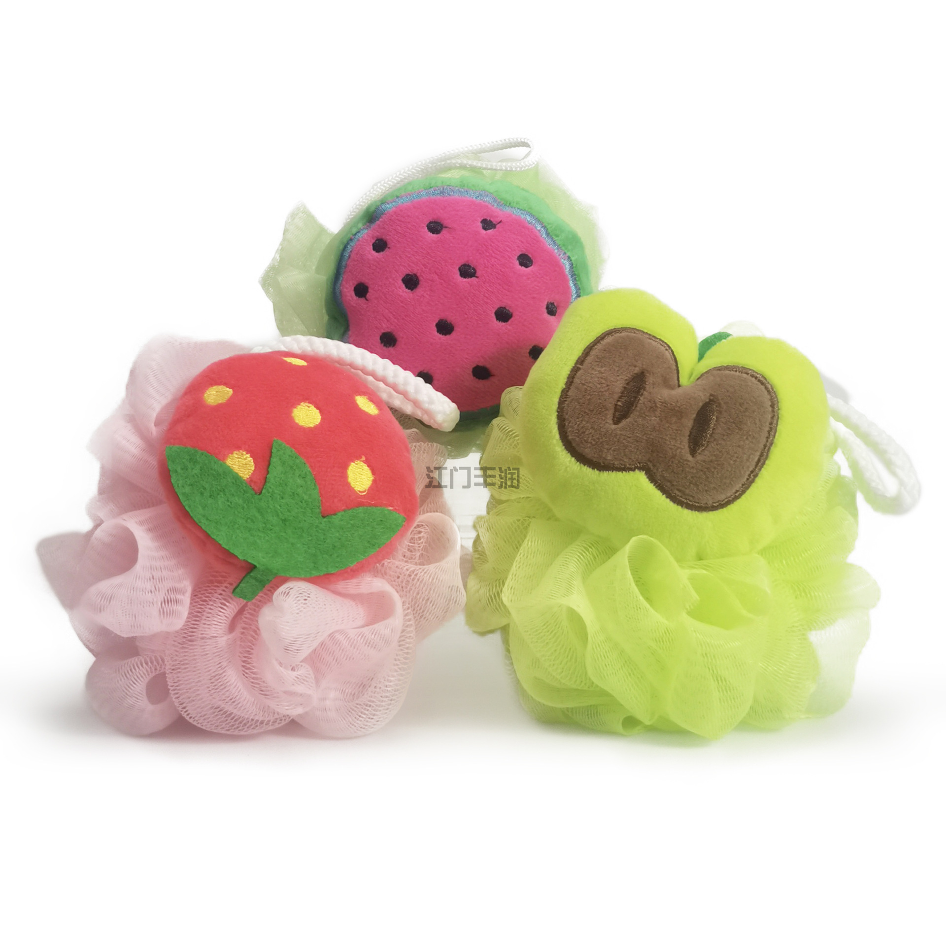 Cartoon bath, cute emoticons, bath scrubbing balls, animal bath balls pic 4