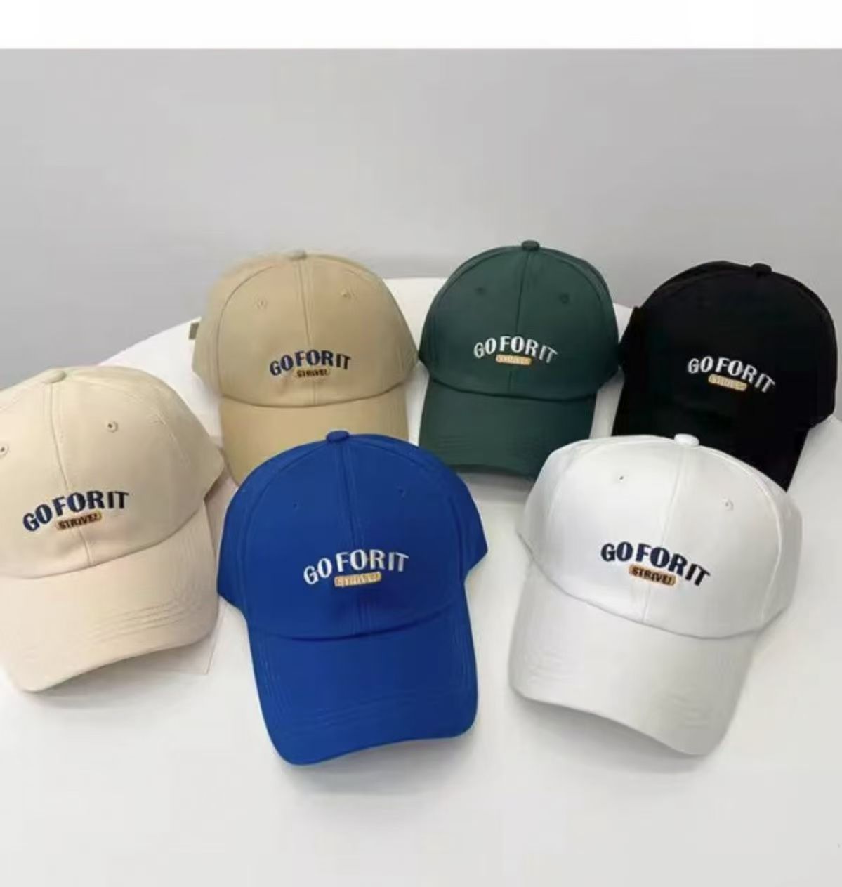 Large-headed baseball cap for women, widened in spring, summer and autumn with Korean letters, versatile and face-enhancing small outdoor sun protection baseball cap pic 8