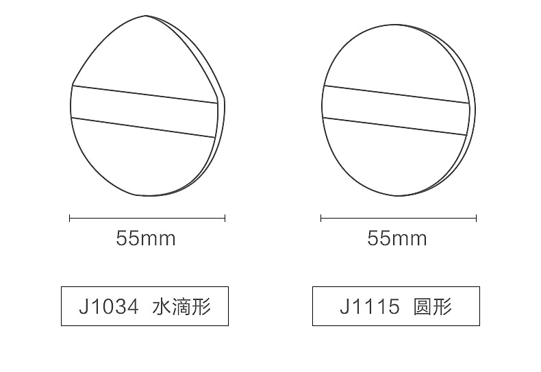 Egg yolk pie powder puff, double-sided hydrophilic, dry and wet dual-purpose, enlarges when exposed to water, BB cream powder puff tool, makeup cushion, sponge, shanilak pic 29