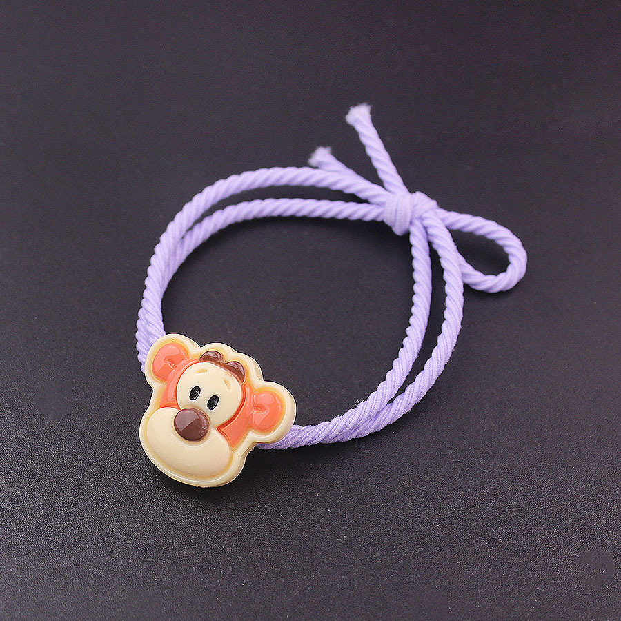 蝴蝶结可爱卡通发圈小熊手链头绳皮筋儿童兔子马尾甜美发绳女发饰详情3