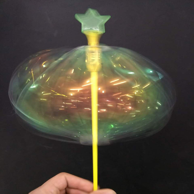 Ever-changing magic bubble sticks, ever-changing Twisty music ribbon magic sticks, bubble flower magic sticks, flashing and glowing sticks pic 5