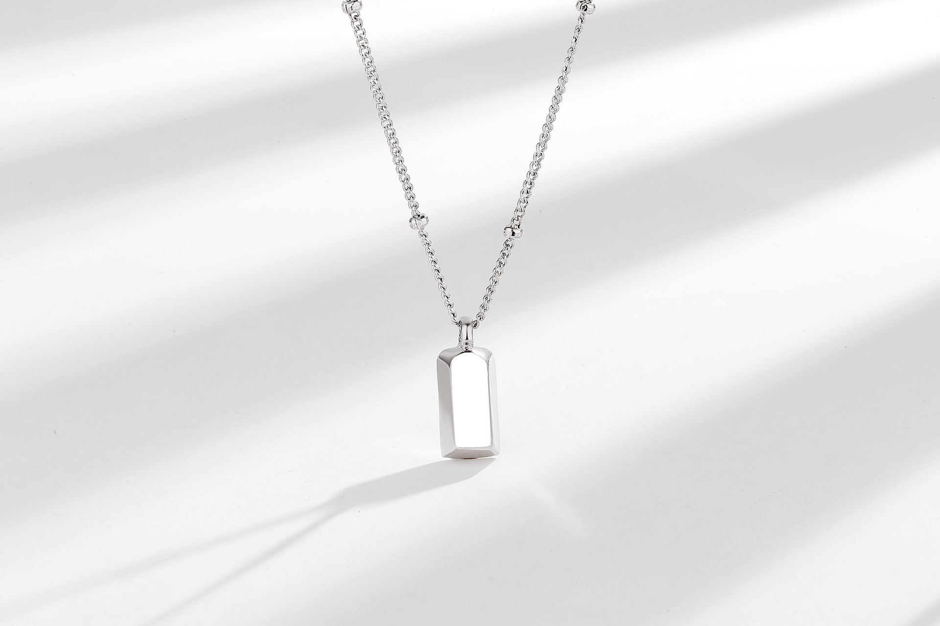 S925 sterling silver Instant Wealth Small gold Bar necklace for women, new light luxury, niche and versatile collarbone chain, wealth-attracting small gold brick pendant pic 54