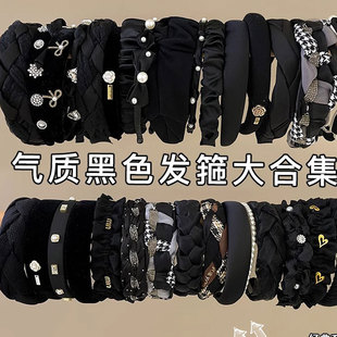 Korean-style retro leopard print hair tie and hair band, a high-end feminine touch, heart-shaped acrylic ponytail tie, leather band hair tie and hair accessory pic 7