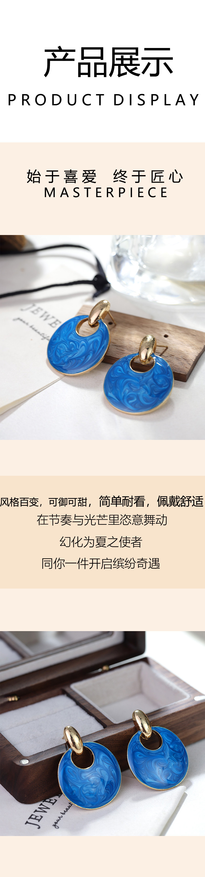 S925 Silver Needle Korean silver needle geometric irregular personality Hong Kong style retro high-end design sense, elegant stud earrings pic 4