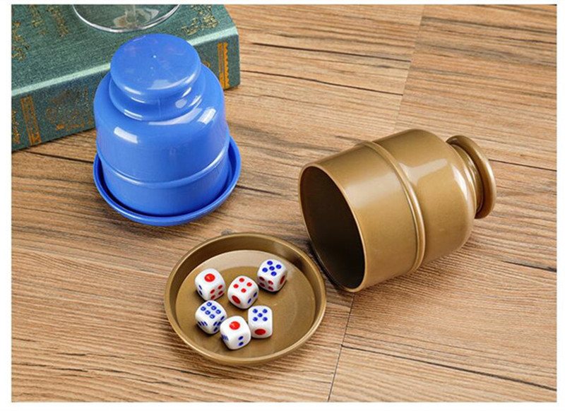 Dice dice cup set, thickened bar sieve combination with bottom support, sieve cup, shaking cup, stopper cup, shaker cup wholesale pic 10