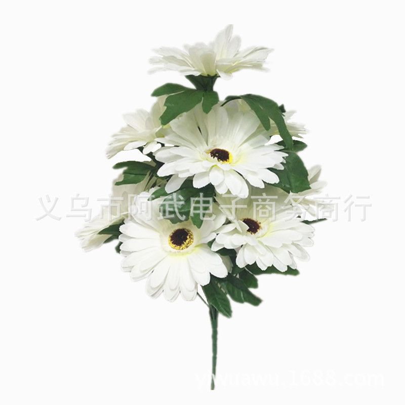 10 artificial rose decorative flowers and chrysanthemums for tomb-sweeping during the Qingming Festival pic 1