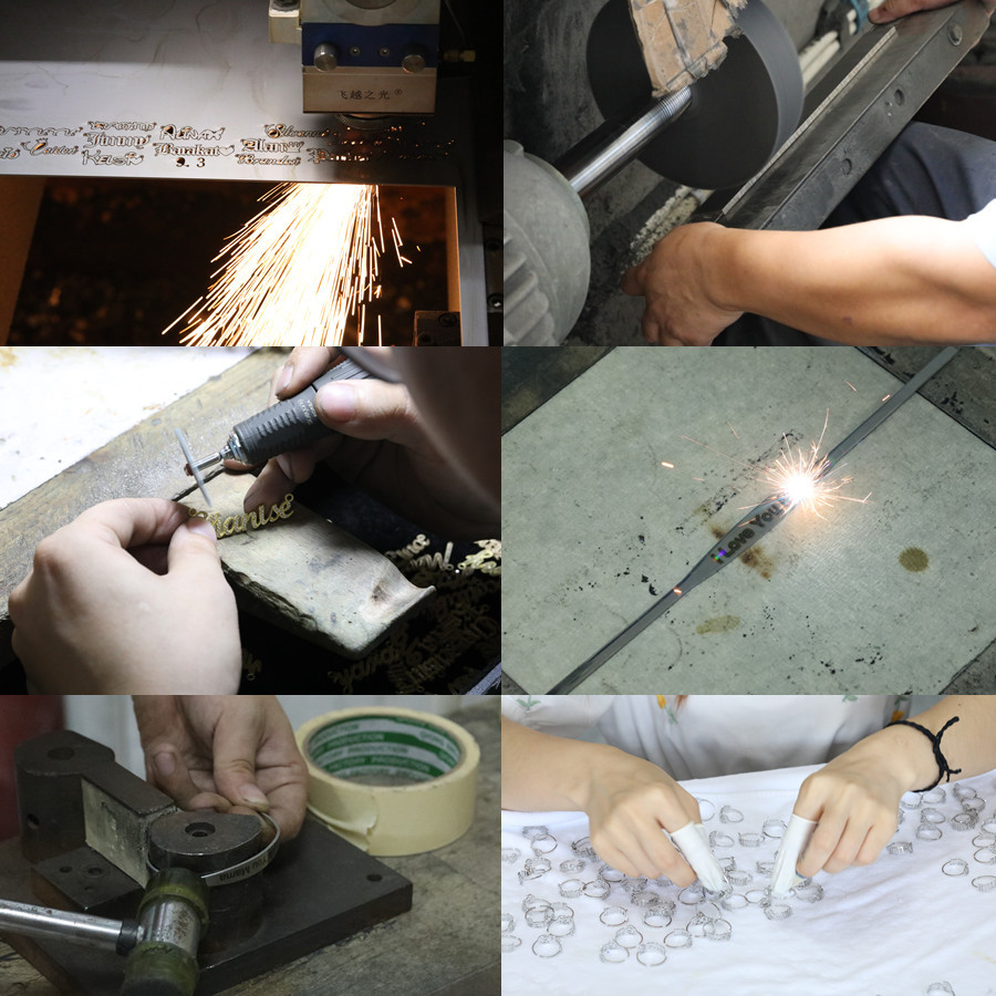 Производитель сам определяет нержавеющую сталь diy, которая может быть отделена от оригинального золотого ожерелья на английском языке pic 23