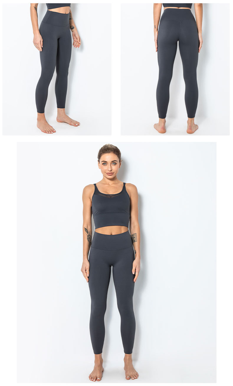 lulu瑜伽裤磨毛高腰提臀女夏外穿紧身运动跑步蜜桃臀裸感健身裤秋详情67