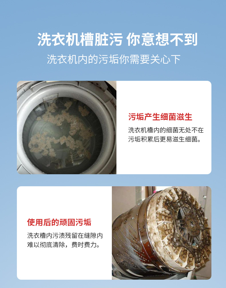 DISHILIN/蒂诗琳洗衣机清洗剂波轮滚筒洗衣机槽清洗液体批发家用详情2