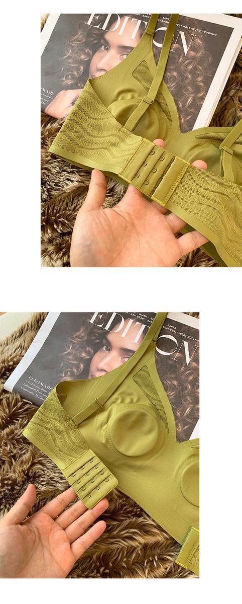 兔耳朵性感轻薄款内衣女大胸显小透气聚拢收副乳无钢圈防下垂文胸详情13